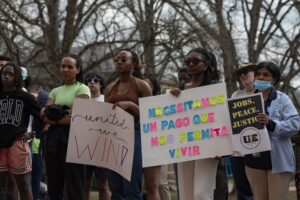 Picture from the rally by Heather Diehl